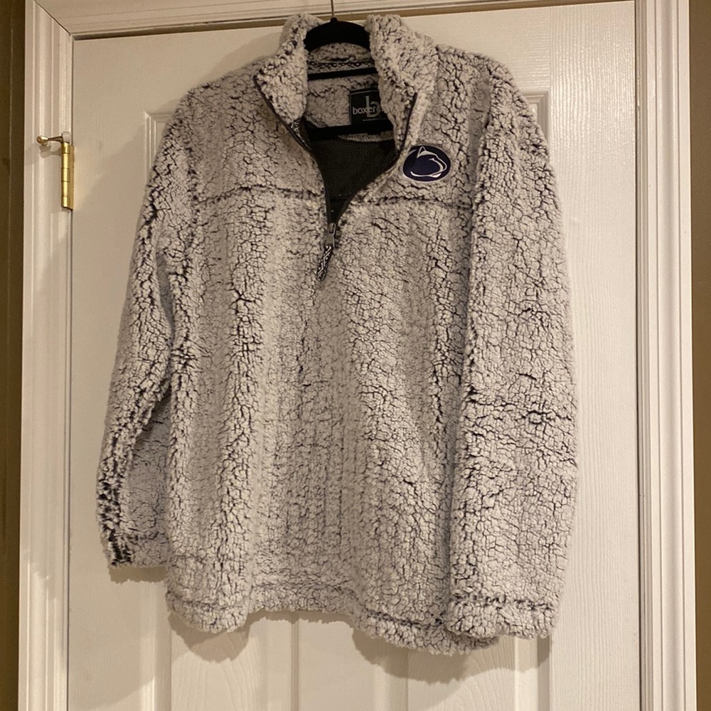 Penn State quarter zip sherpa pullover